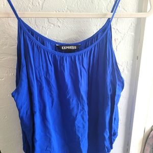 Blouse blu brand express size s